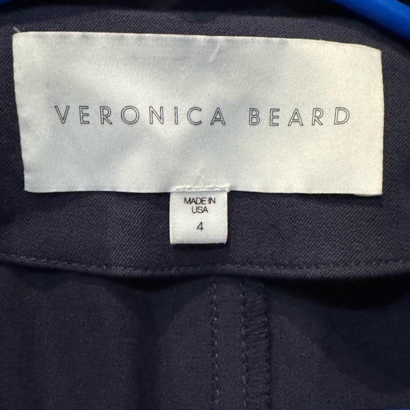 Veronica Beard Colorblock Cashmere Blend Coat 4 - Picture 4 of 6